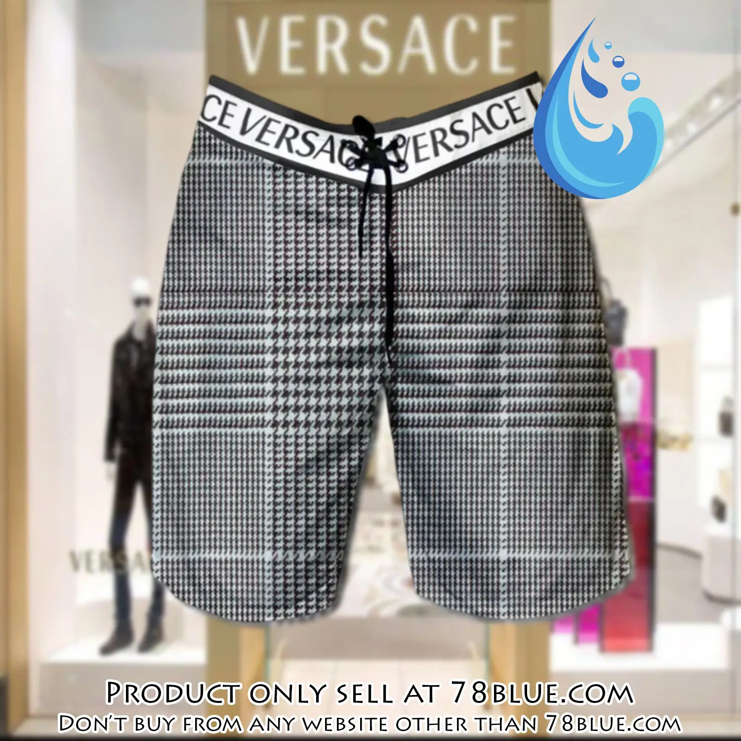 Versace medusa luxury brand premium fashion shorts for men 78b0709052
